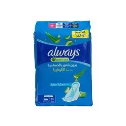 Always Maxi Thick Sanitary Pads Aloe Vera 24 Pads