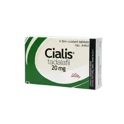 Cialis (Tadalafil 20mg) 4 Film Coated Tablets _ Lilly