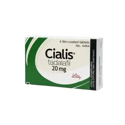 Cialis (Tadalafil 20mg) 4 Film Coated Tablets _ Lilly