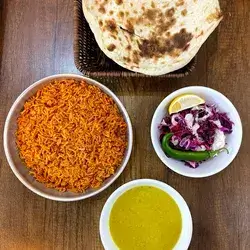 Red Rice And Lentil Soup