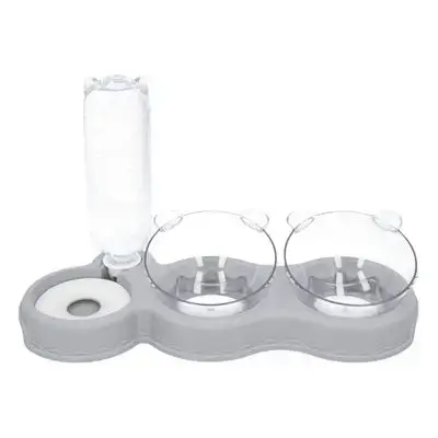 Dual Bowl & Water Dispencer