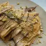 Pistachio & Walnut Crepe Nutella