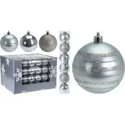 Xmas Ball 60Mm 3Ass