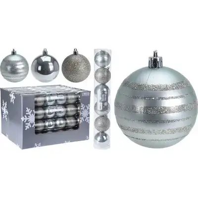 Xmas Ball 60Mm 3Ass