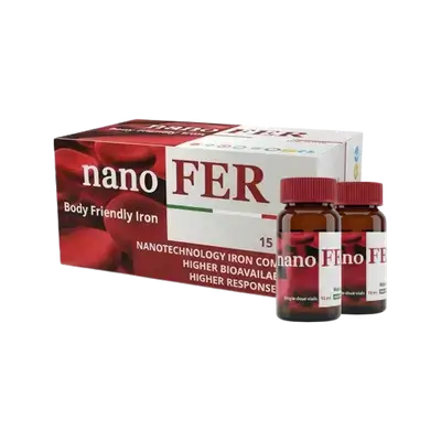 Nano Fer Body Friendly Iron 10ml × 15 Vials _ Nouva Pharmaceutical