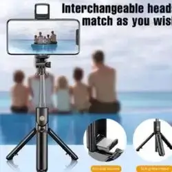 Multifunctional Selfie Stick and Tripod with Bluetooth Remote