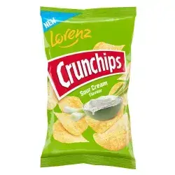 Lorenz Crunchips Sour Cream 100g
