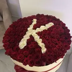 Basket Of White Flowers
