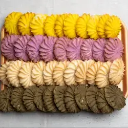 Plain Colored Petit Fours