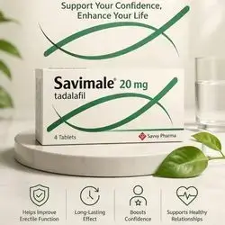 Savimale 20mg (tadalafil) 4 Tablets