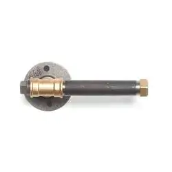 Toilet Paper Holder Black Gold