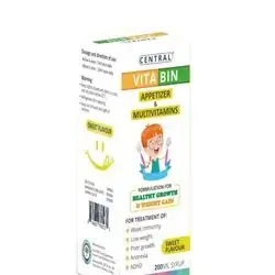 Central Vita Bin Appetizer & Multivitamins Syrup (200ml)