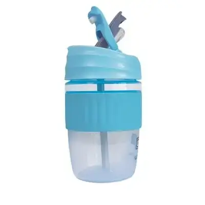 2-in-1 Dual Use Water Cup 380ml (+1) - Blue