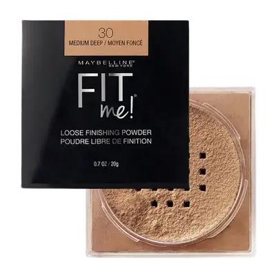 Fit me Loose Finishing Powder 30 MEDIUM DEEP 20g _ MAYBELLINE NEW YORK