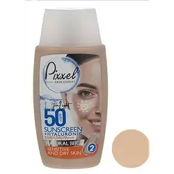 Pixxel Sunscreen Color-2 For Sensitive & Dry Skin 50 Ml