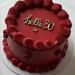 Valentine cake