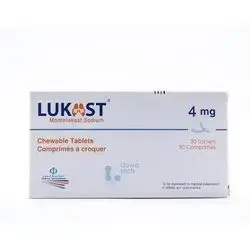 Lukast Montelikast 4mg 30 Chewable tablet