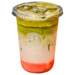 Ice Strawberry Matcha