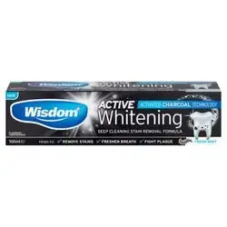 Wisdom active whitening toothpaste