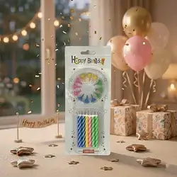 Colorful Birthday Candles
