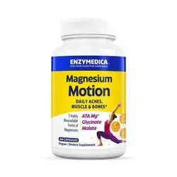 Magnesium motion ATA Mg+Mg Glycinate+Mg Malate 60 capsules