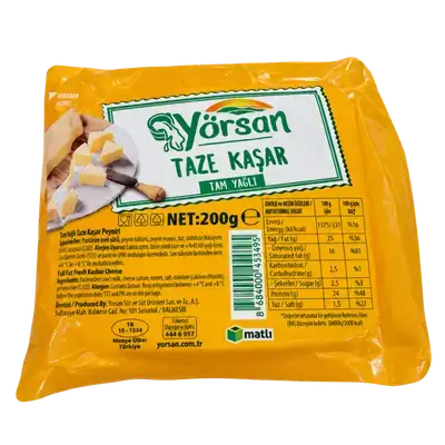 Yörsan Kashar Cheese 200g
