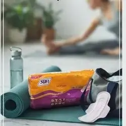 SUFI Soft & Secure Sanitary Pads – Large Wings 10pads