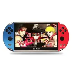 X12 PLUS Game Console Handheld 1000+ Classic Games Portable Player 7"