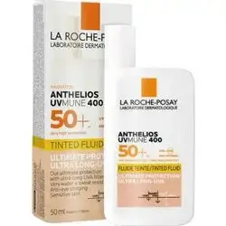 La Roche Posay Anthelios Uvmune 400 Invisible Tinted Fluid Spf50+ Sun//أنثيليوس يوفي ميون 400، السائل الملون وبعامل حماية SPF50+