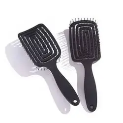 hair brush with hollow design suitable for men or women multi-functional comb for wet or dry hair , suitable for all hair types