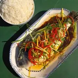 Steamed Seabream