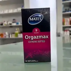 Mates Orgazmax extreme dotted 9pcs condom