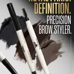 Waterproof Brow Pencil with Brush - Black
