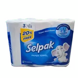 Cleanse Selpak Kitchen 3 Roll