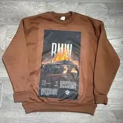 JERSEY Half Over Size BMW Brown (XX Large)