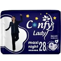 Confy Lady Maxi Night 28 Pcs