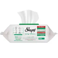 Sleepy Bathroom Cleaning Sleep Wipe Easy clean surface cleaning towel Extra Large 100 PCS
