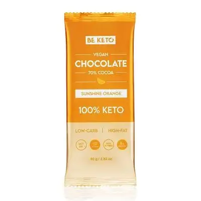 Vegan Keto Chocolate With Orange And Mct