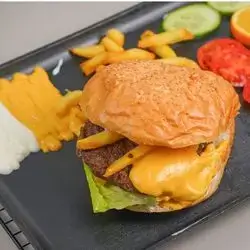 Double Cheese Meat Burger