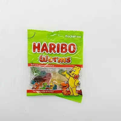 Haribo Worms Jelly 25Gm
