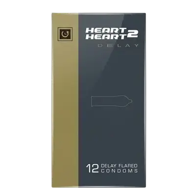 Delay Flared Condoms 12Pcs _ HERAT 2 HEART