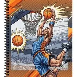 KESKIN COLOR NOTEBOOK A4 80SH LINED WITH STICKERS
