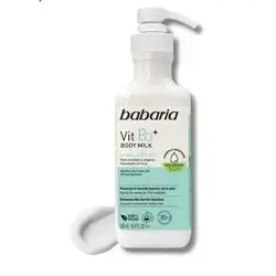 Babaria - Body Milk Vitamin B3 | Moisturizing Body Cream Sensitive and Atopic Skin | Moisturizing Cream 500ml | Firming Body Cream Hydration 24h