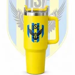Yellow Steel Bottle - 1 Liter