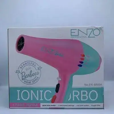 Enzo Professional Barbees Style Ionic Turbo Hair Dryer No. EN-8860A
