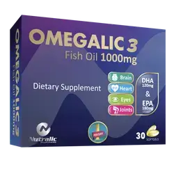Omegalic 3 Fish Oil 1000mg 30 softgels