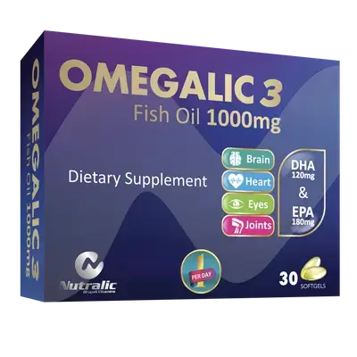 Omegalic 3 Fish Oil 1000mg 30 softgels