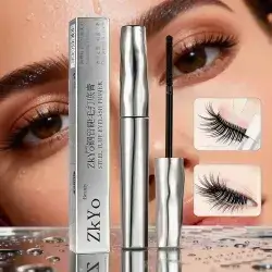 ZkYo Steel Tube Eyelash Primer, ZkYo Mascara, Waterproof mascara - Natural, Curling, Long-Lasting