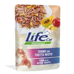 Life Cat Natural Tuna with Mixed Fruit 75g