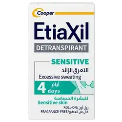 Etiaxil Transpirant Sensitive Roll-On for Sensitive Skin 15ml _ Cooper